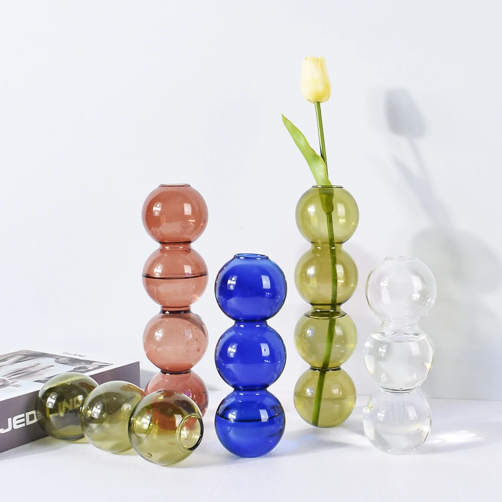 Glass Vase Nordic Hydroponic Dried Vase Transparent Spherical Crystal Living Room Home Tabletop Decoration Minimalist Vase
Glass Vase Nordic Hydroponic Dried Vase Transparent Spherical Crystal Living Room Home Tabletop Decoration Minimalist Vase