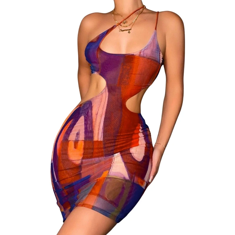 Женское платье Tie Dye, шикарная вешалка на шею, Короткое мини-платье с вырезами на талии, сексуальный летний сарафан, одежда Вечерние НКИ и клу...
Женское платье Tie Dye, шикарная вешалка на шею, Короткое мини-платье с вырезами на талии, сексуальный летний сарафан, одежда Вечерние НКИ и клу...
