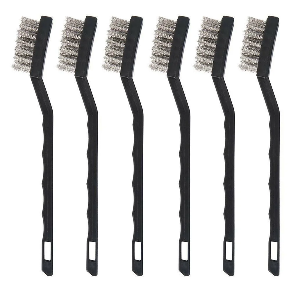 Brand New Wire Brush Hand Tools Rust Remover Tool Small Stainless Steel Wire Brush Wire Brush Set 12pcs 170*11mm
Brand New Wire Brush Hand Tools Rust Remover Tool Small Stainless Steel Wire Brush Wire Brush Set 12pcs 170*11mm