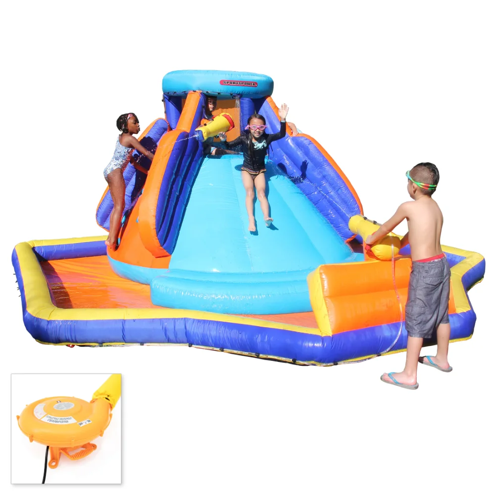 13.8' Inflatable Water Slide with Heavy Duty Blower inflatable water slide waterpark pool slide
13.8' Inflatable Water Slide with Heavy Duty Blower inflatable water slide waterpark pool slide