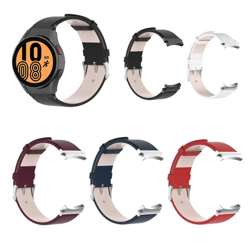 Leather Watch Bands Quick Release Strap for -Galaxy Watch4 Smartwatch Curved Strap Bracelet 42mm/40mm Accessories
Leather Watch Bands Quick Release Strap for -Galaxy Watch4 Smartwatch Curved Strap Bracelet 42mm/40mm Accessories