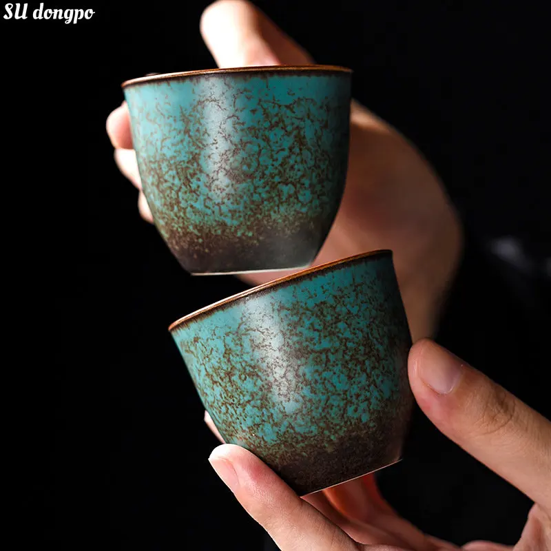 Agate Green Tea Cup Creative Retro Home Ceramic Master Cup Single Cup for Pu'er Tea Kungfu Tea Set Chinese Style Souvenir Gifts
Agate Green Tea Cup Creative Retro Home Ceramic Master Cup Single Cup for Pu'er Tea Kungfu Tea Set Chinese Style Souvenir Gifts