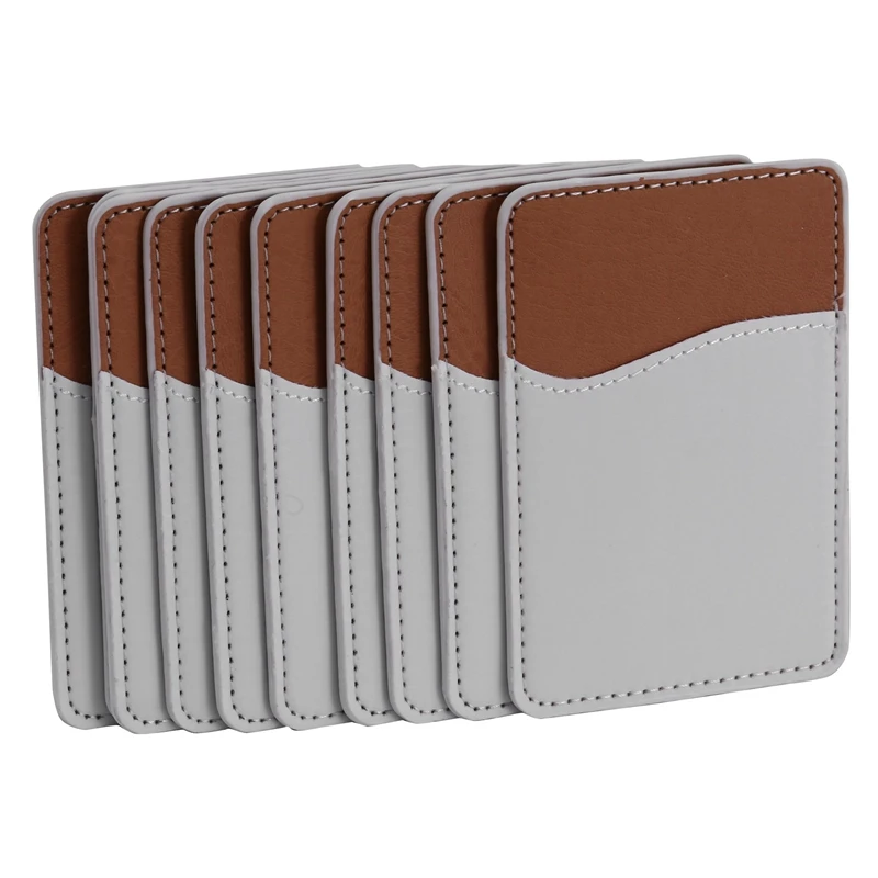 10Pcs Sublimation Blanks Phone Wallet - PU Leather Card Holder for Back of Phone Stick on iPhone Android DIY Blanks
10Pcs Sublimation Blanks Phone Wallet - PU Leather Card Holder for Back of Phone Stick on iPhone Android DIY Blanks