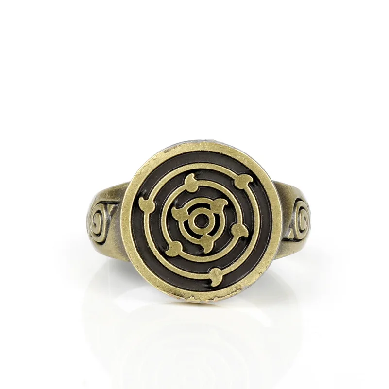 Vintage Bronze Japanese Anime Jewelry Akatsuki Sharingan Eye LOGO Rings For Women Men Fans Cosplay
Vintage Bronze Japanese Anime Jewelry Akatsuki Sharingan Eye LOGO Rings For Women Men Fans Cosplay