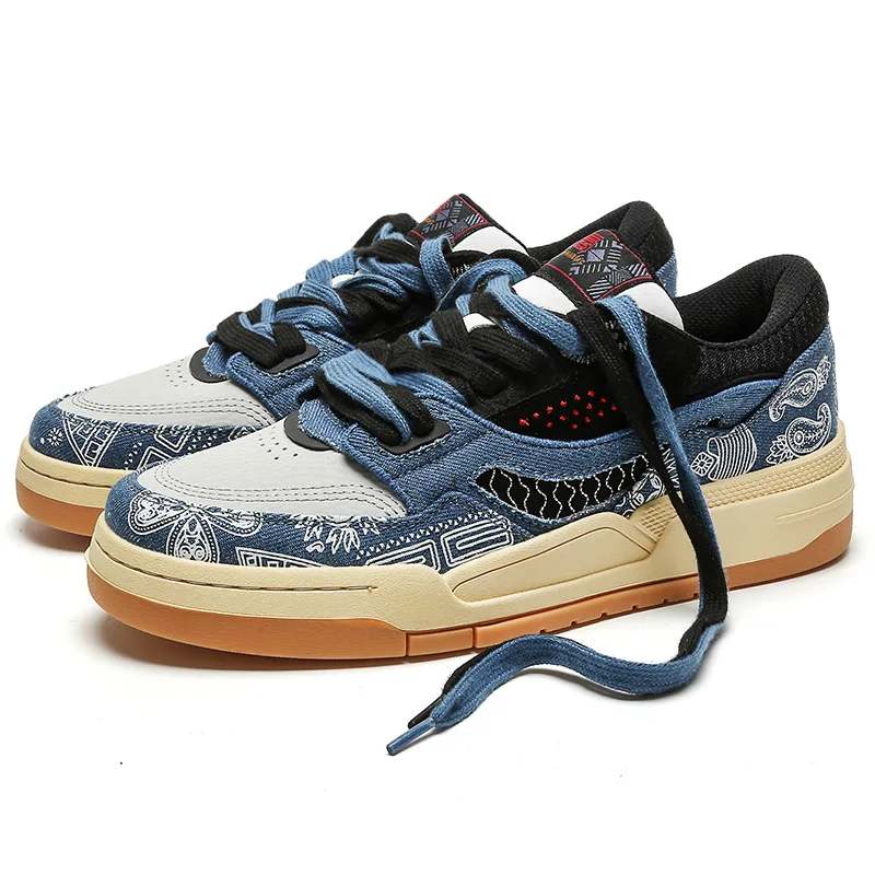 New Brand Breathable Canvas Board Shoes Women Fashion Blue Couple Skateboard Casual Versatile Sports Shoes Men Chunky Sneakers
New Brand Breathable Canvas Board Shoes Women Fashion Blue Couple Skateboard Casual Versatile Sports Shoes Men Chunky Sneakers
