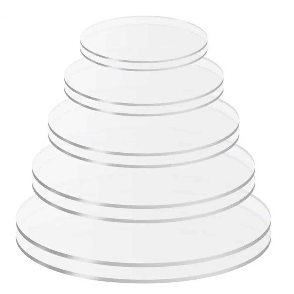 Useful Cake Base Stable Round Acrylic Birthday Cakes Boards Cake Boards Cake Discs 2Pcs
Useful Cake Base Stable Round Acrylic Birthday Cakes Boards Cake Boards Cake Discs 2Pcs