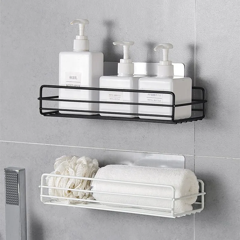 Bathroom Shelf Kitchen Organizer Shelves Corner Frame Iron Shower Punch-Free Wall Rack Shampoo Holder For Bathroom Accessories
Bathroom Shelf Kitchen Organizer Shelves Corner Frame Iron Shower Punch-Free Wall Rack Shampoo Holder For Bathroom Accessories