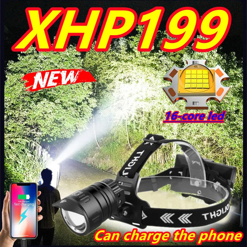 IR sensor XHP199 Most Powerful LED Headlamp Rechargeable Head Lamp 18650 Head Light High Power LED Headlight For Fishing Camping
IR sensor XHP199 Most Powerful LED Headlamp Rechargeable Head Lamp 18650 Head Light High Power LED Headlight For Fishing Camping