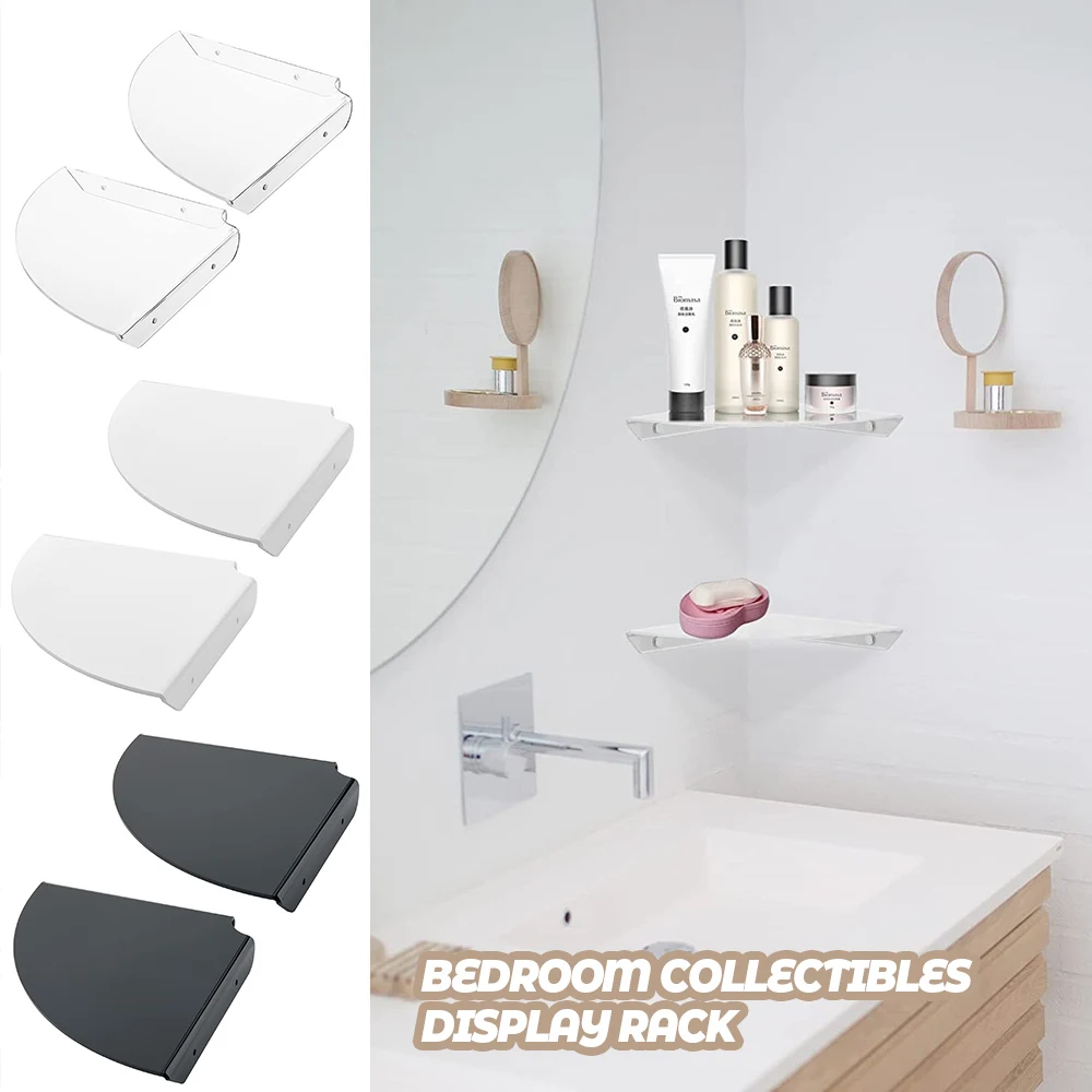 Acrylic Corner Wall Shelf Hanging Storage Display for Bathroom Living Room Easy to Install Home Decoration Storage Rack XHC88
Acrylic Corner Wall Shelf Hanging Storage Display for Bathroom Living Room Easy to Install Home Decoration Storage Rack XHC88