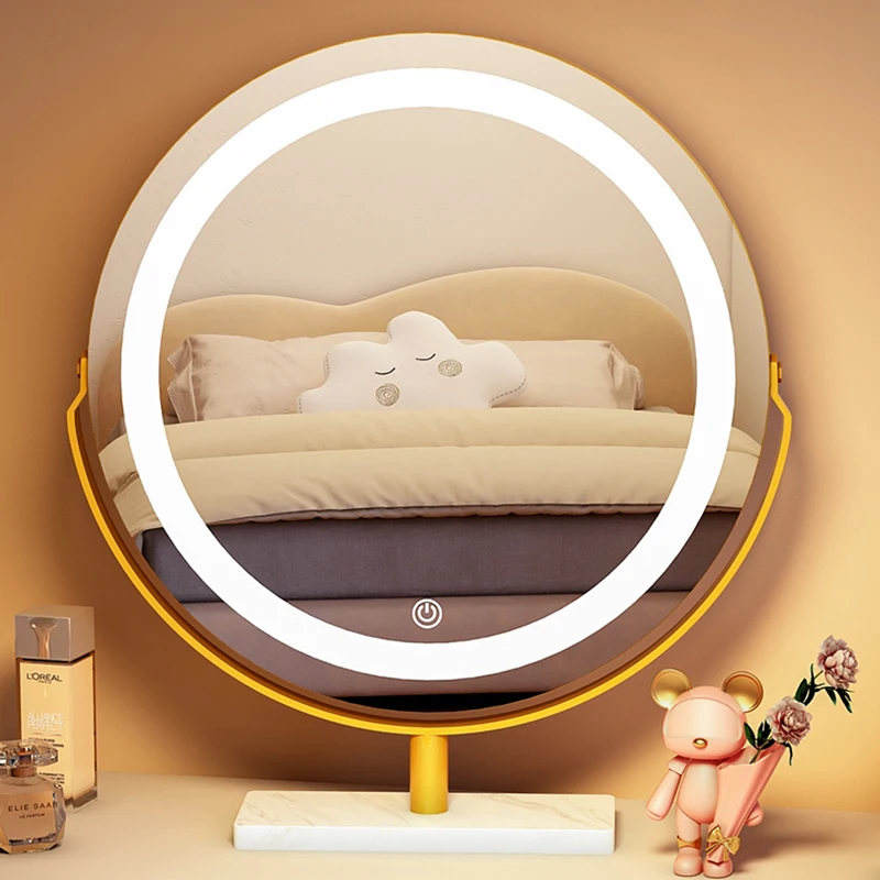 Cute Golden Makeup Mirror Girls Bedroom Round Small Desk Mirror Aesthetic Standing Decoracion Para El Hogar Home Decorating
Cute Golden Makeup Mirror Girls Bedroom Round Small Desk Mirror Aesthetic Standing Decoracion Para El Hogar Home Decorating