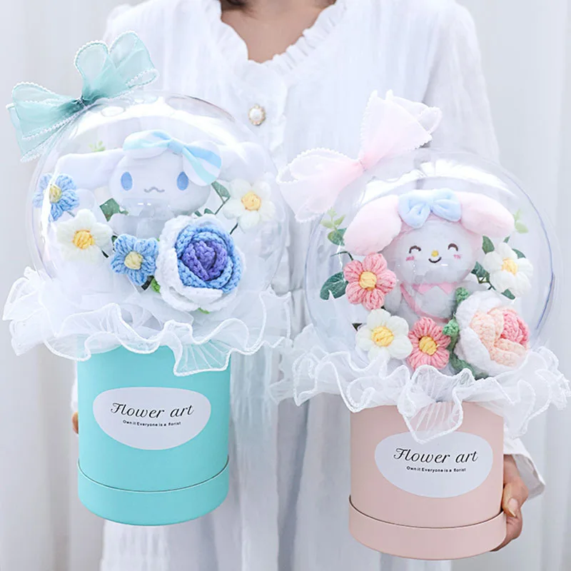 Anime Kawaii Kuromi Plush Bouquet Cinnamoroll My Melody Doll Flower Cartoon Toys Graduation Valentine's Day Birthday Gift Women
Anime Kawaii Kuromi Plush Bouquet Cinnamoroll My Melody Doll Flower Cartoon Toys Graduation Valentine's Day Birthday Gift Women