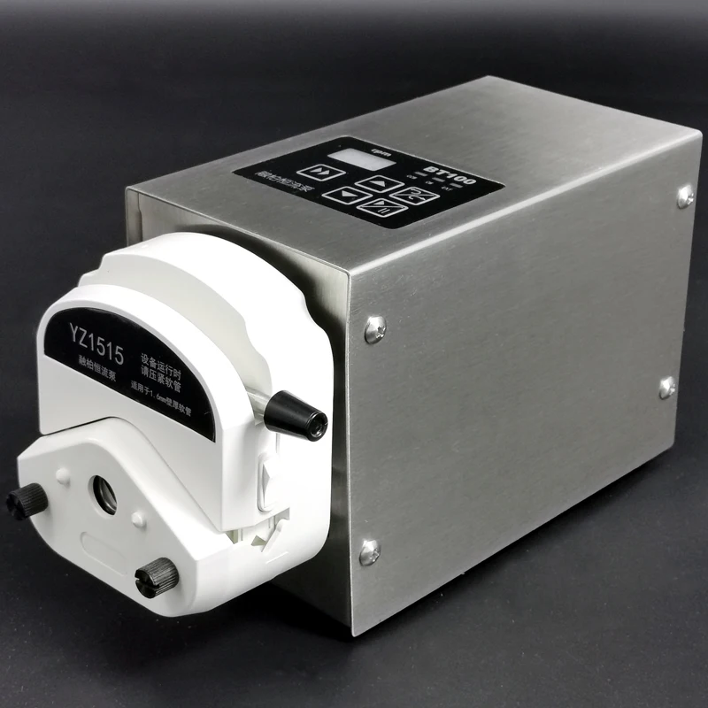 Rongbai BT100 laboratory peristaltic pump, button speed control, single channel 570mL/min, with YZ15/YZ25 pump head
Rongbai BT100 laboratory peristaltic pump, button speed control, single channel 570mL/min, with YZ15/YZ25 pump head