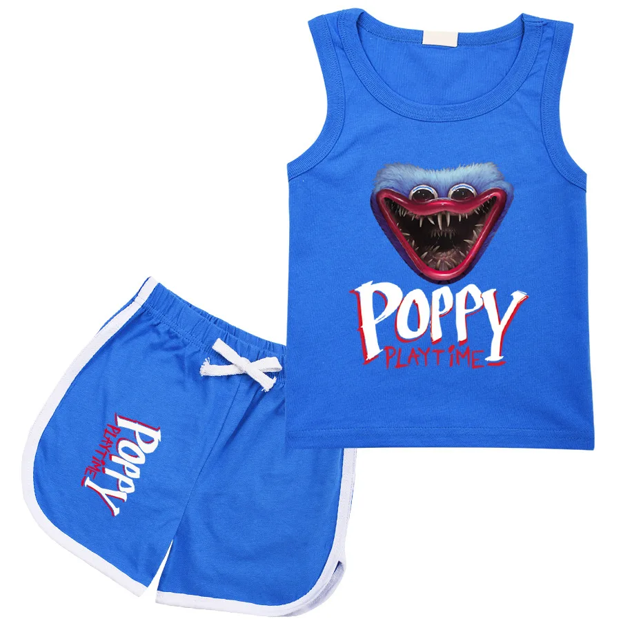 Poppy Playtime T Shirt Kids Huggy Wuggy Clothes Sets Teenager Boys Sleeveless Vest +Shorts 2pcs Suit Toddler Girl Catoon Outfits
Poppy Playtime T Shirt Kids Huggy Wuggy Clothes Sets Teenager Boys Sleeveless Vest +Shorts 2pcs Suit Toddler Girl Catoon Outfits