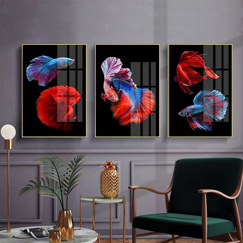 Ornamental Fish Art Posters and Prints Wall Hanging Picture HD Modern Abstract Canvas Painting For Bedroom Living Room Office
Ornamental Fish Art Posters and Prints Wall Hanging Picture HD Modern Abstract Canvas Painting For Bedroom Living Room Office