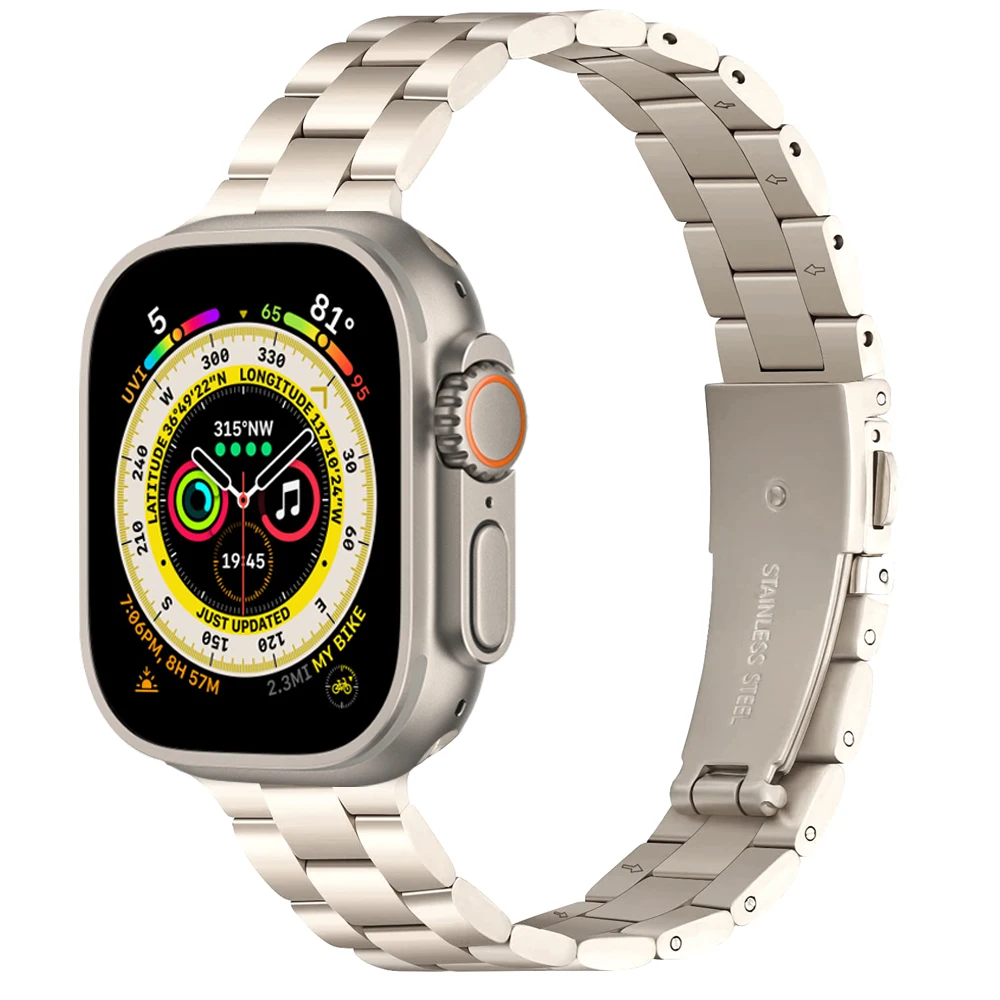 Роскошный женский ремешок для Apple Watch Ultra 49 мм серия 7 8 41 мм 45 мм ремешок металлический тонкий браслет iwatch 6 5 se 4 3 40 38 42 мм 44 мм
Роскошный женский ремешок для Apple Watch Ultra 49 мм серия 7 8 41 мм 45 мм ремешок металлический тонкий браслет iwatch 6 5 se 4 3 40 38 42 мм 44 мм