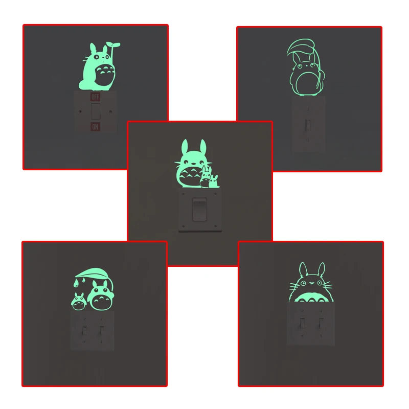 Creative Cartoon DIY Luminous Totoro 3d Wall Stickers For Kids Rooms Living Room decoration Glow in The Dark Stars Home Decor
Creative Cartoon DIY Luminous Totoro 3d Wall Stickers For Kids Rooms Living Room decoration Glow in The Dark Stars Home Decor