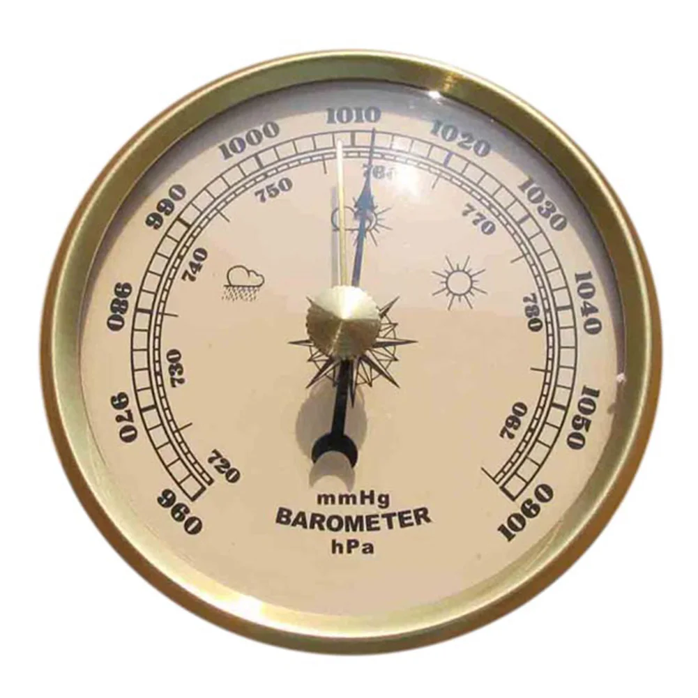 70mm Portable Weather Station Metal Barometer Thermometer Home Analog Wall Hanging Air Pressure Atmospheric Multifunction Gauge 
70mm Portable Weather Station Metal Barometer Thermometer Home Analog Wall Hanging Air Pressure Atmospheric Multifunction Gauge
