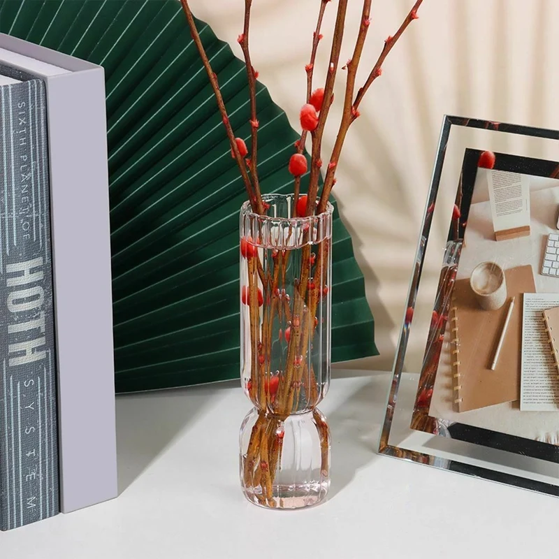 Новая Скандинавская стеклянная ваза, домашняя маленькая гидропонная стеклянная бутылка для растений, сушеные цветы, декор для гостиной, пр...
Новая Скандинавская стеклянная ваза, домашняя маленькая гидропонная стеклянная бутылка для растений, сушеные цветы, декор для гостиной, пр...