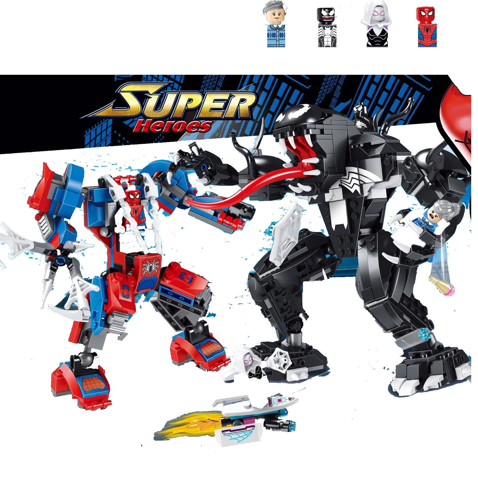 Disney Building Blocks Bricks hero Spiderman Mini Action Figures Kids Children Toys for Boys
Disney Building Blocks Bricks hero Spiderman Mini Action Figures Kids Children Toys for Boys