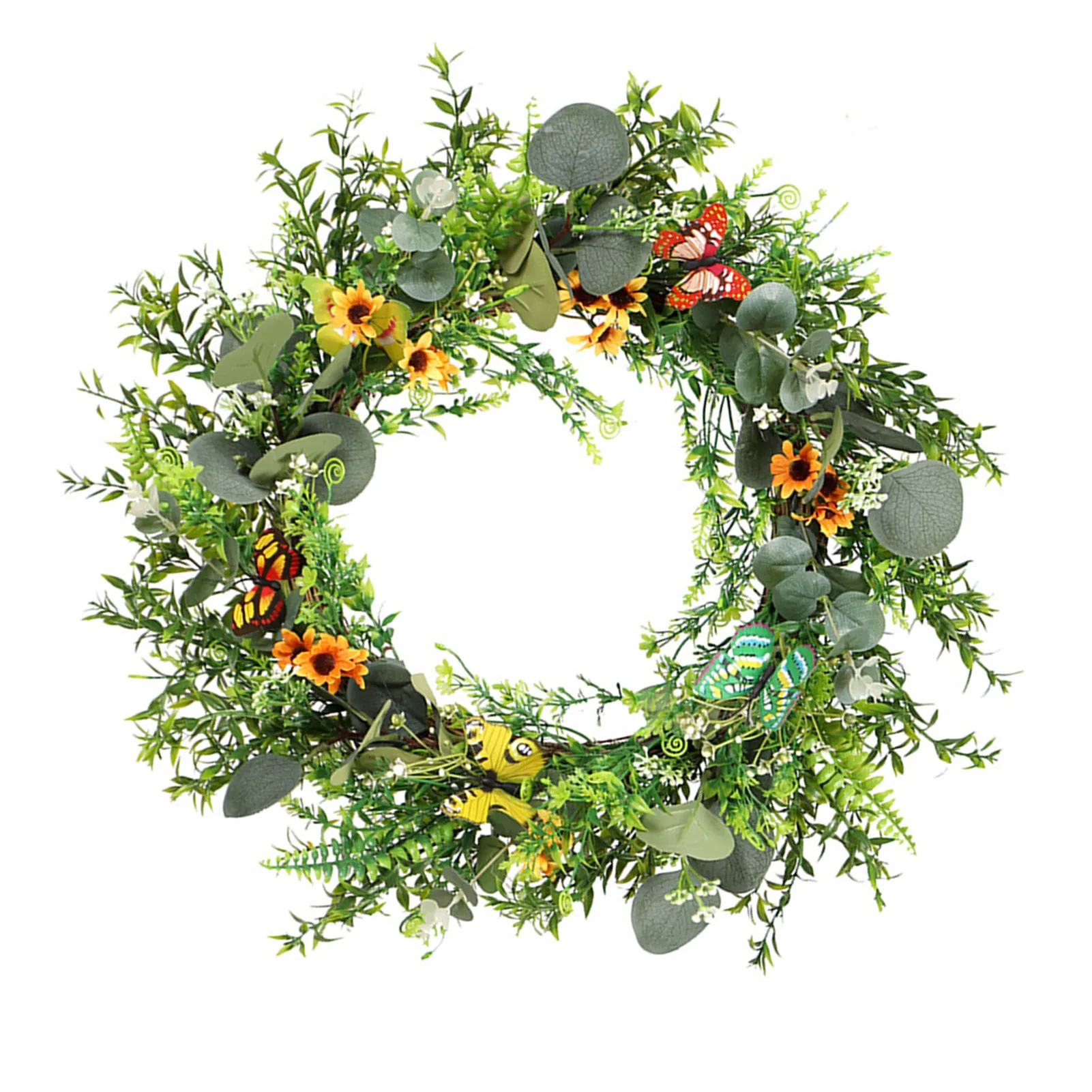 Green Eucalyptus Wreath Round Wreath Spring Summer Large Green Leaf for Front Door Wall Window Farmhouse Garland Decor
Green Eucalyptus Wreath Round Wreath Spring Summer Large Green Leaf for Front Door Wall Window Farmhouse Garland Decor