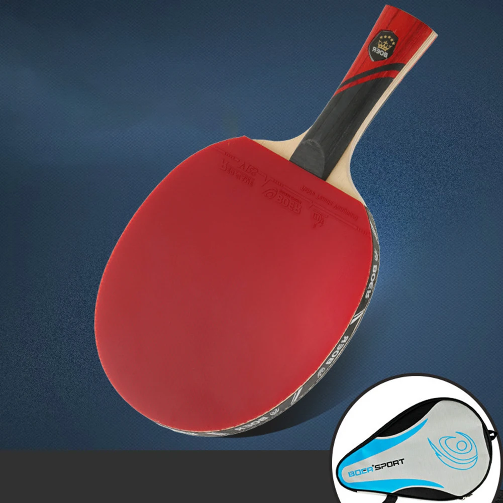 Professional Tennis Table Racket Hot Sale 3 Star Spin Control Table Tennis Racket 7 Ply Wood Ping Pong Bat Long Handle Accessory
Professional Tennis Table Racket Hot Sale 3 Star Spin Control Table Tennis Racket 7 Ply Wood Ping Pong Bat Long Handle Accessory