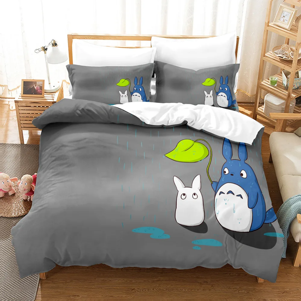 Miyazaki Hayao Spirited Away Bedding Set Quilt Studio Ghibli Totoro Duvet Cover Comforter Bedclothes Children Kid Boy Bed 01
Miyazaki Hayao Spirited Away Bedding Set Quilt Studio Ghibli Totoro Duvet Cover Comforter Bedclothes Children Kid Boy Bed 01