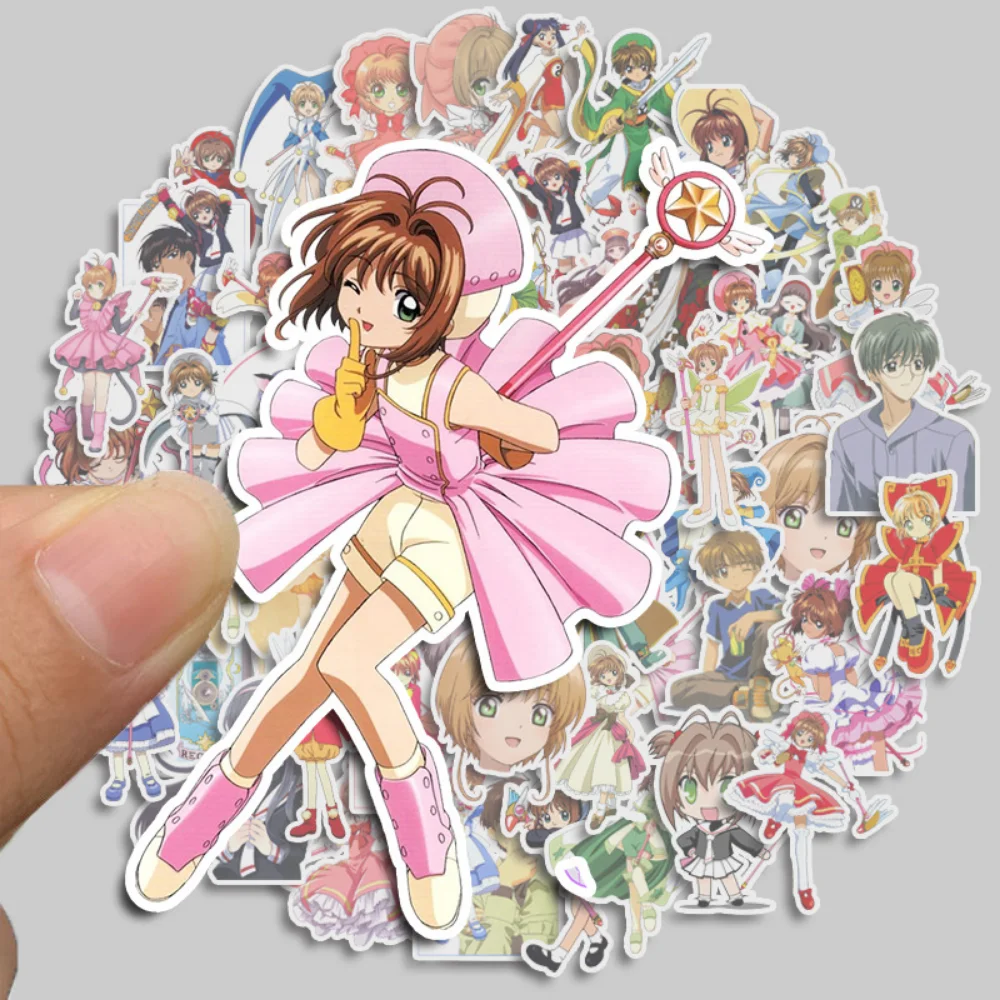 10/50Pcs Anime Cardcaptor Sakura Clear Card Girl Princess Sticker Cartoon Figures KINOMOTO SAKURA LI SYAORAN Scrapbook Decal
10/50Pcs Anime Cardcaptor Sakura Clear Card Girl Princess Sticker Cartoon Figures KINOMOTO SAKURA LI SYAORAN Scrapbook Decal
