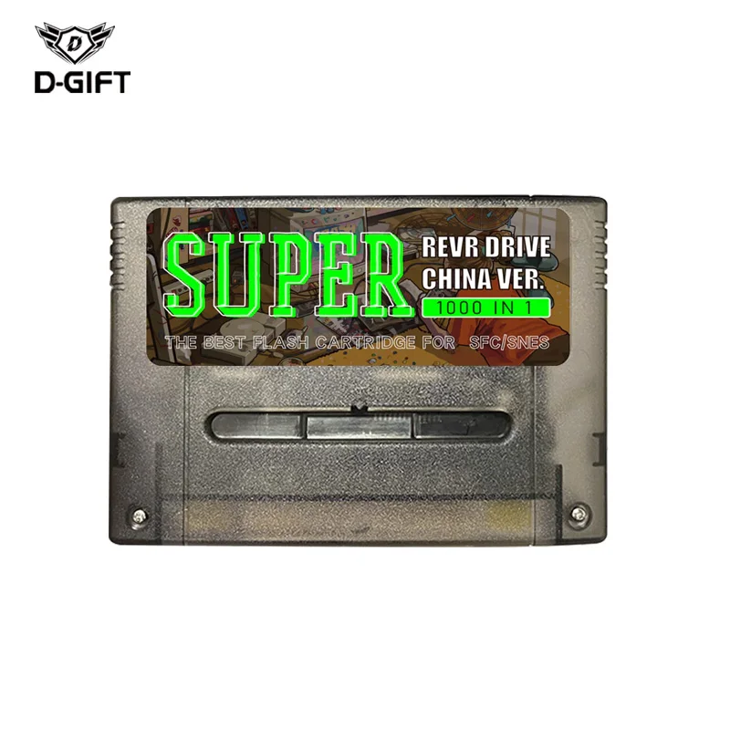Super SFC SNES 1000 in 1 game cartridge REV remix for nintendo snes everdrive cartridge 16 bit video game console
Super SFC SNES 1000 in 1 game cartridge REV remix for nintendo snes everdrive cartridge 16 bit video game console
