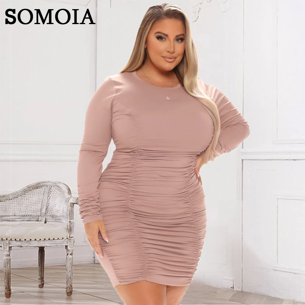 5XL Женская одежда, элегантное платье с круглым вырезом, элегантное эластичное Плиссированное мини-платье, облегающие платья, оптовая продаж...
5XL Женская одежда, элегантное платье с круглым вырезом, элегантное эластичное Плиссированное мини-платье, облегающие платья, оптовая продаж...