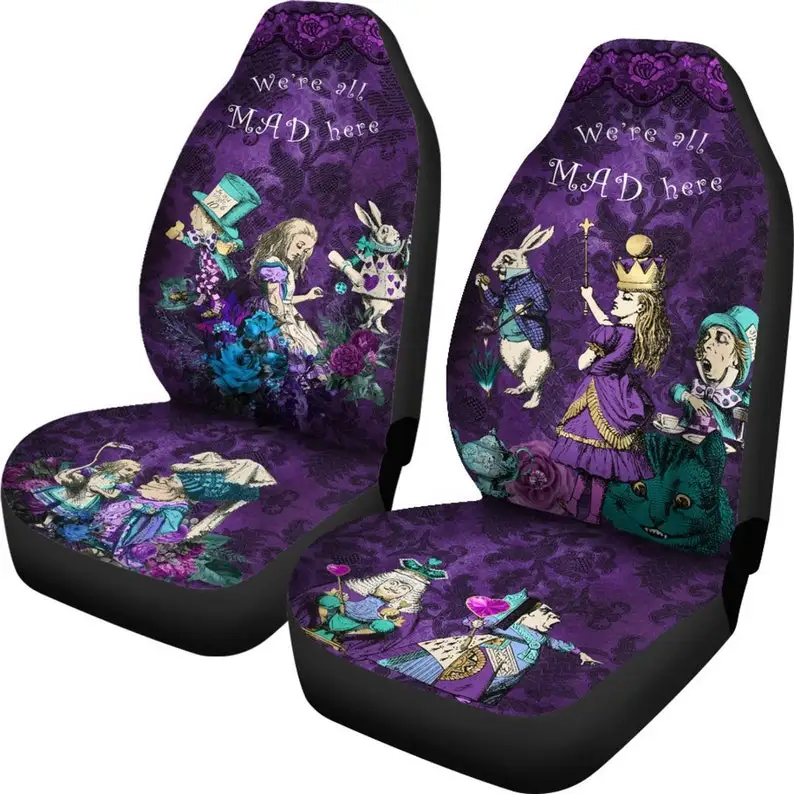 Alice In Wonderland Purple Car Seat Covers (Set of 2) Interior Car Accessories Dark Goth Alice Seat Protectors Car Accessories
Alice In Wonderland Purple Car Seat Covers (Set of 2) Interior Car Accessories Dark Goth Alice Seat Protectors Car Accessories