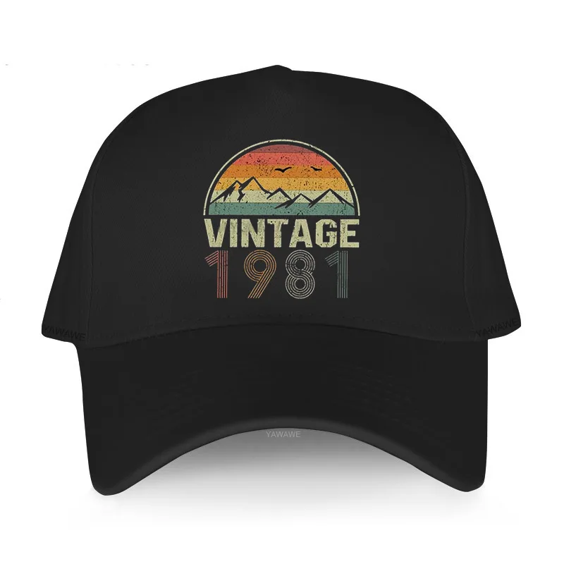 summer yawawe male brand cap Personality Classic Vintage 1981 Dad Cotton baseball caps 41th Birthday gift Men adjustable hat
summer yawawe male brand cap Personality Classic Vintage 1981 Dad Cotton baseball caps 41th Birthday gift Men adjustable hat