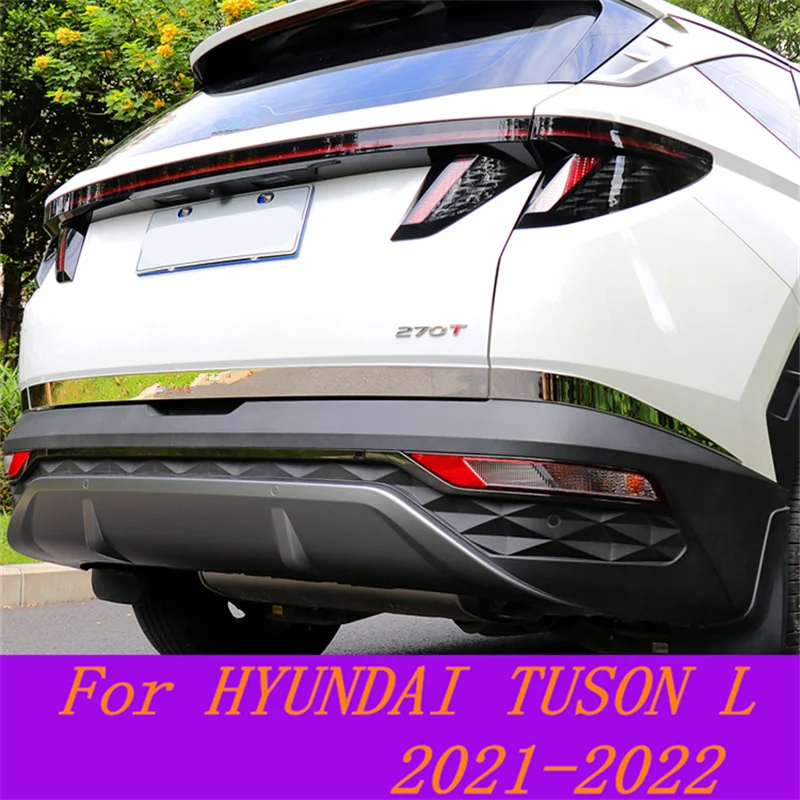 For HYUNDAI TUSON L 2021 2022 tailgate trim strip 304 stainless steel tailgate trim strip exterior modification high quality
For HYUNDAI TUSON L 2021 2022 tailgate trim strip 304 stainless steel tailgate trim strip exterior modification high quality