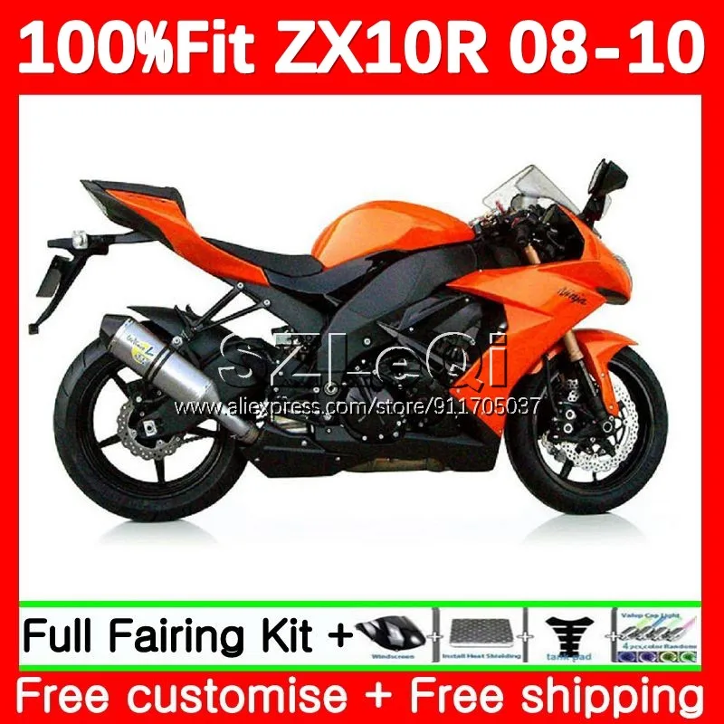 Глянцевый оранжевый корпус для KAWASAKI NINJA ZX-10R ZX 10 R 10R 1000 CC ZX10R 08 09 10 ZX1000 2008 2009 2010 обтекатель 110LQ.27
Глянцевый оранжевый корпус для KAWASAKI NINJA ZX-10R ZX 10 R 10R 1000 CC ZX10R 08 09 10 ZX1000 2008 2009 2010 обтекатель 110LQ.27
