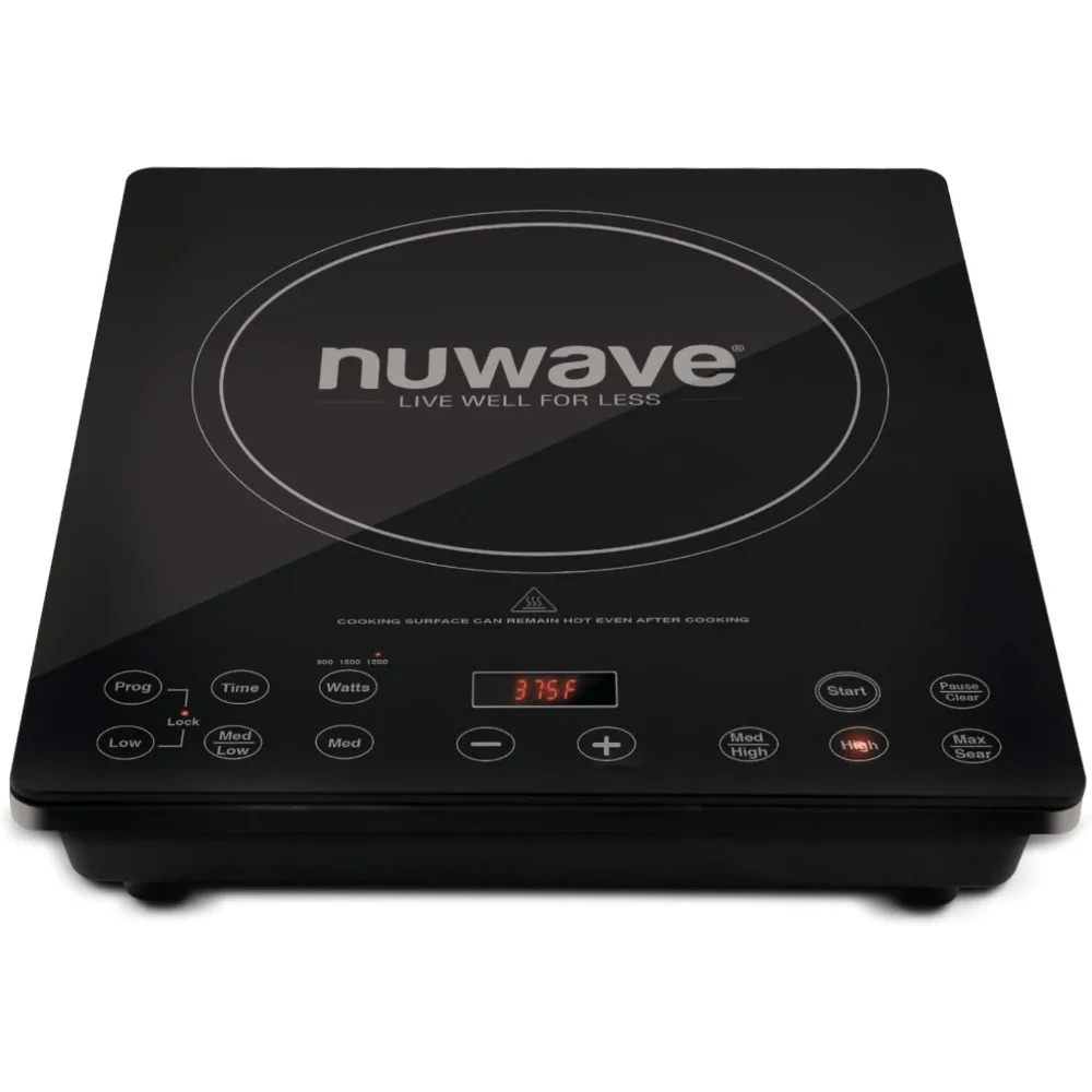Nuwave Pro Chef Induction Cooktop, NSF-Certified, Commercial-Grade, Portable, Powerful 1800W, Large 8” Heating Coil
Nuwave Pro Chef Induction Cooktop, NSF-Certified, Commercial-Grade, Portable, Powerful 1800W, Large 8” Heating Coil