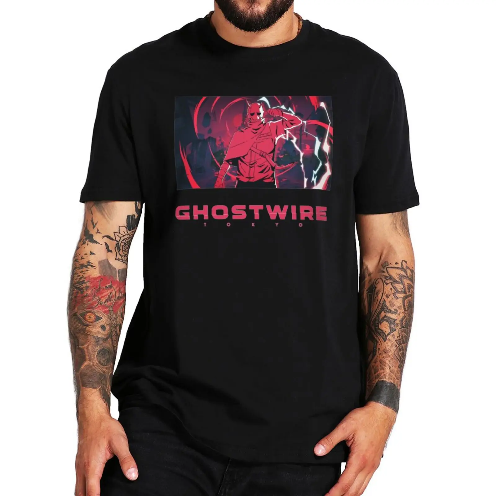 Ghostwire Tokyo T Shirt Action-adventure Game Fans Men Clothing Premium 100% Cotton Casual Basic T-shirts EU Size
Ghostwire Tokyo T Shirt Action-adventure Game Fans Men Clothing Premium 100% Cotton Casual Basic T-shirts EU Size