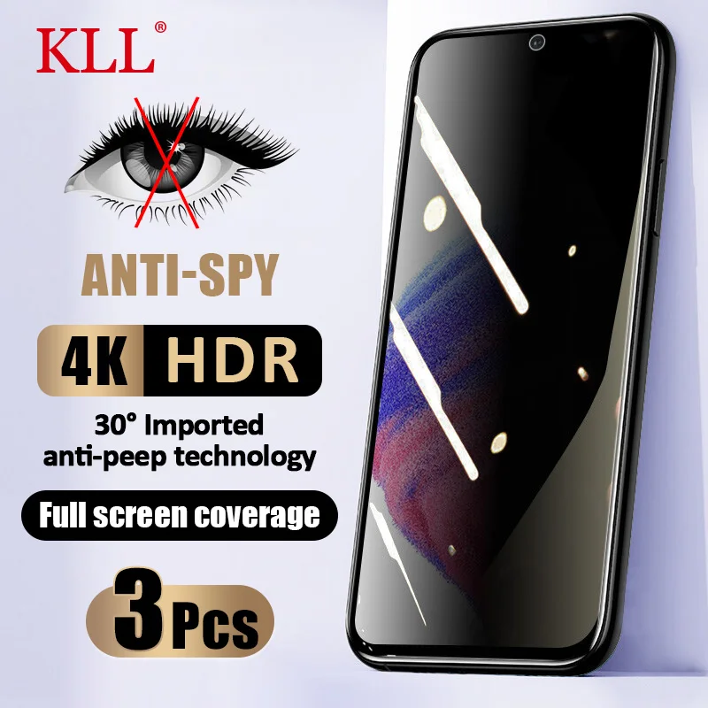 

1-3pcs Anti-spy Tempered Glass for Samsung S22 Plus A24 A13 A12 A21S A52 A53 A32 A33 A72 A73 A51 A71 Privacy Screen Protector