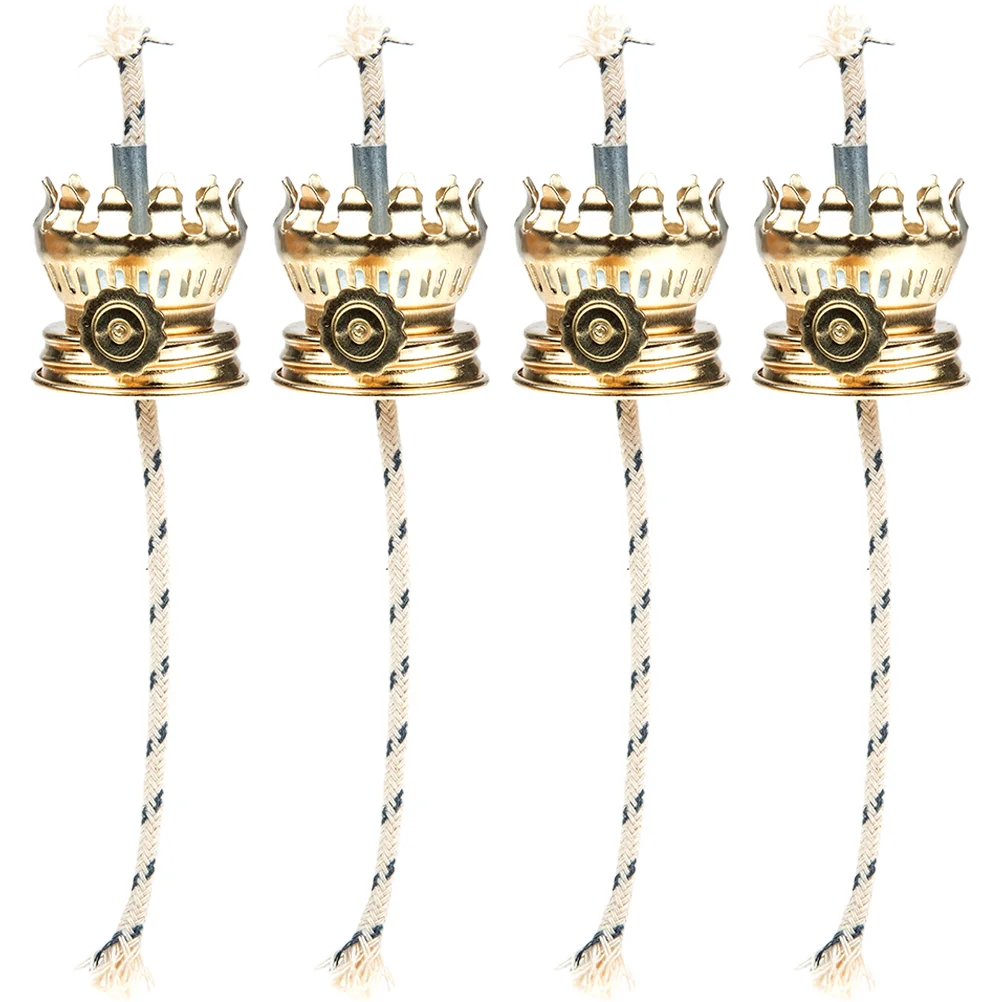 4 Pcs Kerosene Lamp Regulator Small Stand Small Oil Lamp Burner Wick Lamp Oil Lamp Burner Parts Wire Oil Wick Burner
4 Pcs Kerosene Lamp Regulator Small Stand Small Oil Lamp Burner Wick Lamp Oil Lamp Burner Parts Wire Oil Wick Burner