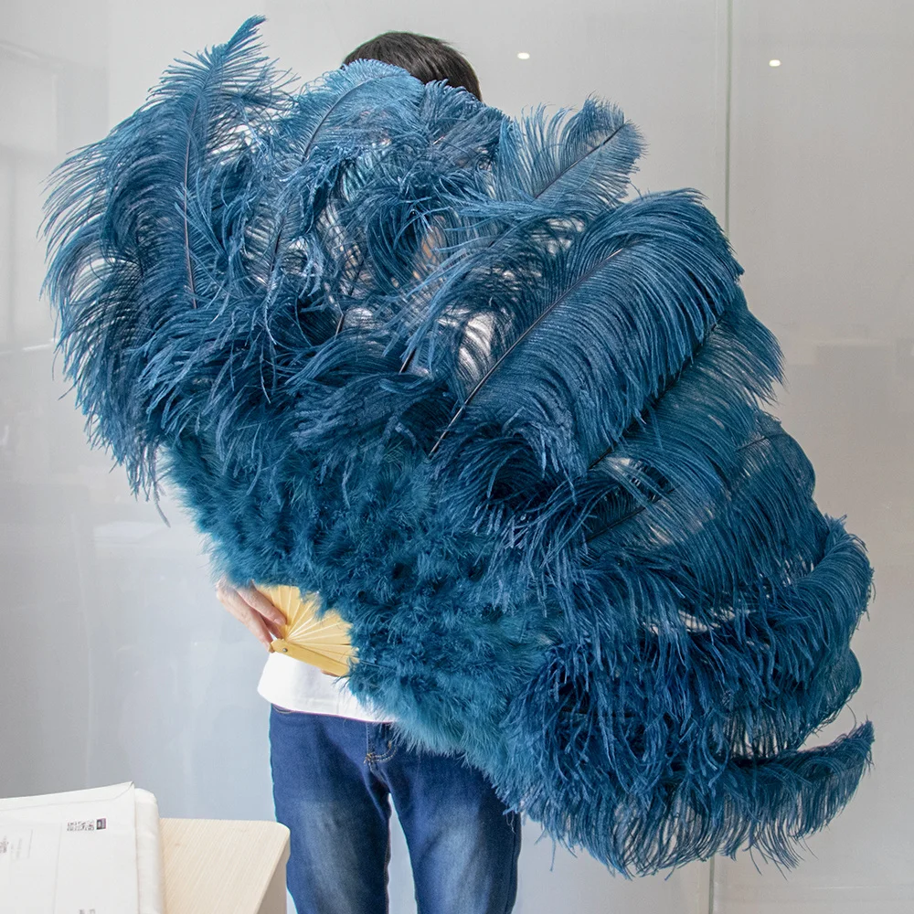 1PCS Naturally Big Ostrich Feathers Folding Fans 130CM Craft Wedding Plumes Handmade Fan Dance Carnival perform Show Props Decor
1PCS Naturally Big Ostrich Feathers Folding Fans 130CM Craft Wedding Plumes Handmade Fan Dance Carnival perform Show Props Decor