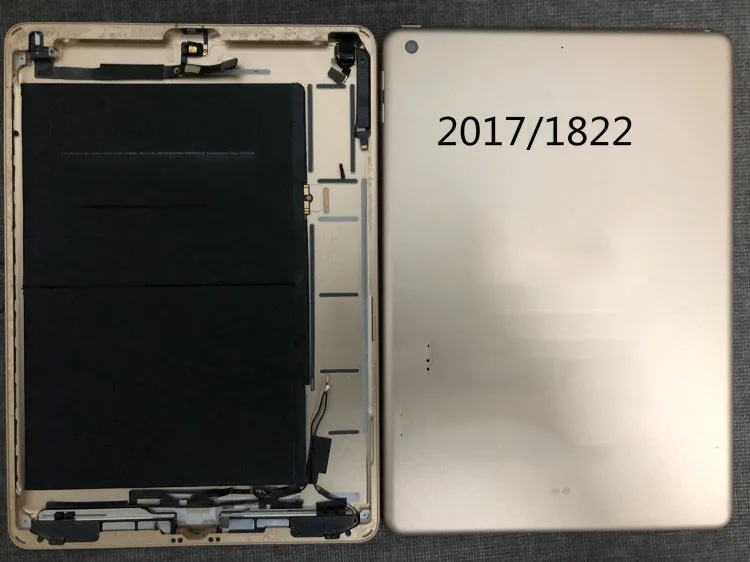 100% Оригинал 90% для iPad 5 2017 A1822 задняя средняя рамка Корпус Полный Корпус в сборе крышка аккумулятора для A1823
100% Оригинал 90% для iPad 5 2017 A1822 задняя средняя рамка Корпус Полный Корпус в сборе крышка аккумулятора для A1823