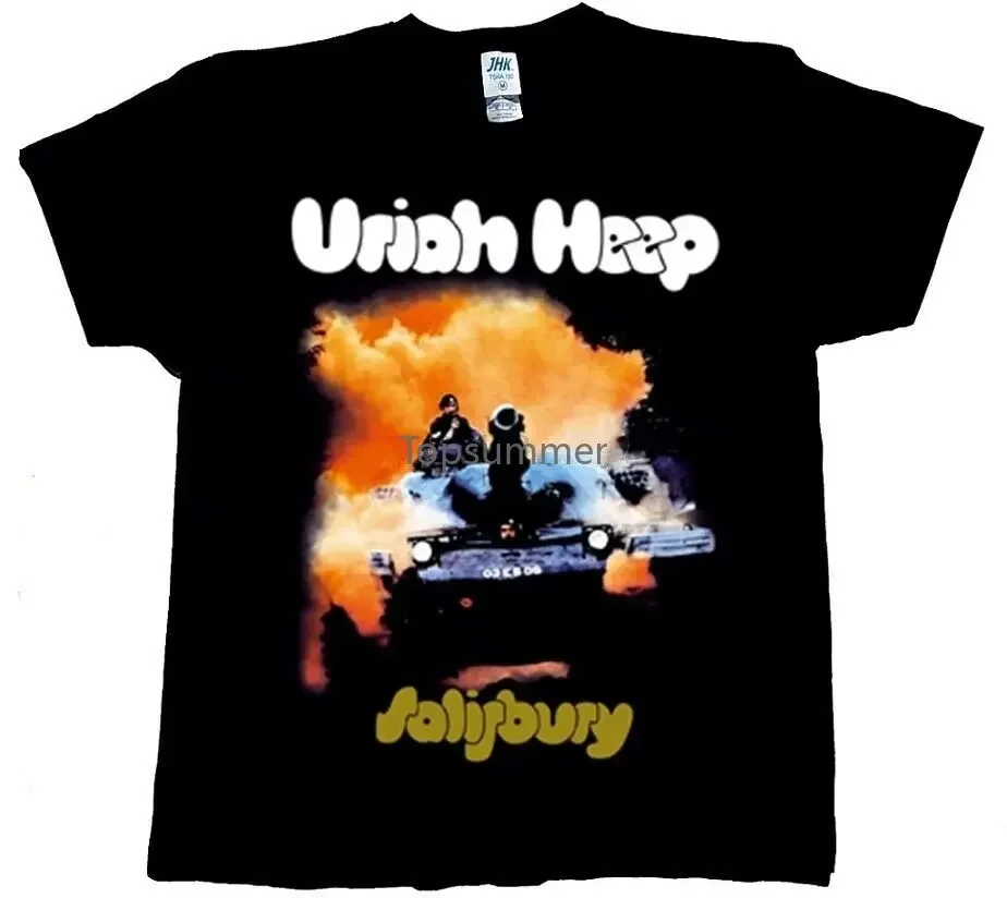 Черная футболка Uriah Heep Мужская