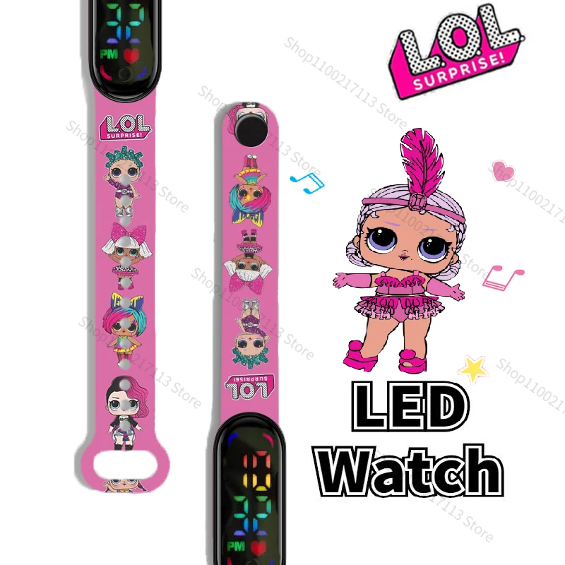 New Original lol surprise dolls children's watches cartoon character LED touch waterproof electronic kids watch birthday gifts
New Original lol surprise dolls children's watches cartoon character LED touch waterproof electronic kids watch birthday gifts