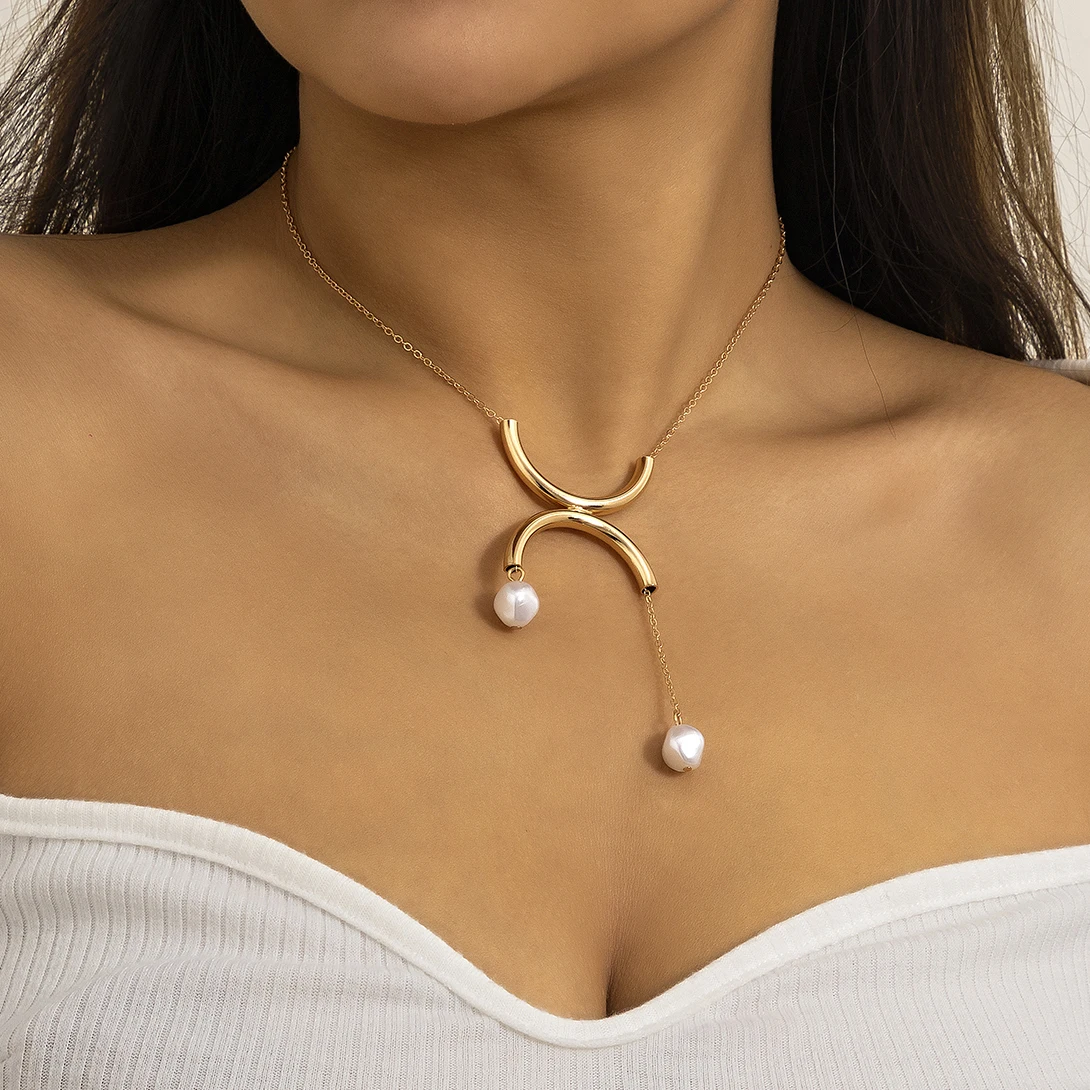 Ingemark Elegant Simple Pearl Ball Pendant Necklace For Women Bridal Kpop Thin Clavicle Chain Neck Fashion Jewelry Accessories
Ingemark Elegant Simple Pearl Ball Pendant Necklace For Women Bridal Kpop Thin Clavicle Chain Neck Fashion Jewelry Accessories
