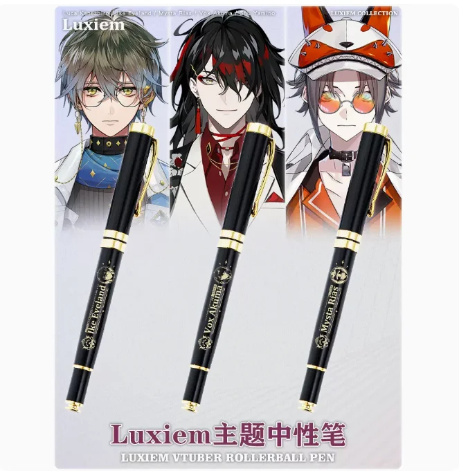 Anime Luxiem Mysta Ike Vox Black Ink Gel Pen 0.5mm Graffiti Writing Pens Kids Gift School Stationery 1345
Anime Luxiem Mysta Ike Vox Black Ink Gel Pen 0.5mm Graffiti Writing Pens Kids Gift School Stationery 1345