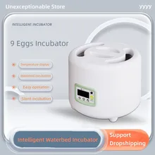 Mini Eggs Incubator 9 Eggs Automatic Hatching Brooder Temperature Control Farm Bird Quail Chicken Poultry Farm Hatcher Machine