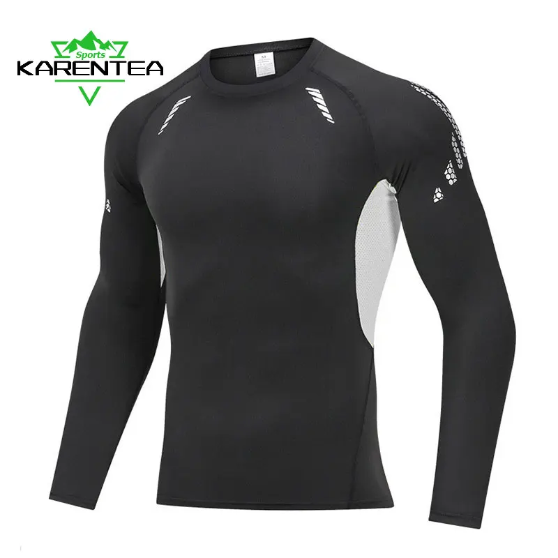 Running T Shirt Fitness Tight Long Sleeve Sport Tshirt Men Compression Training Jogging Shirts Gym Sportswear Quick Dry Rashgard
Running T Shirt Fitness Tight Long Sleeve Sport Tshirt Men Compression Training Jogging Shirts Gym Sportswear Quick Dry Rashgard