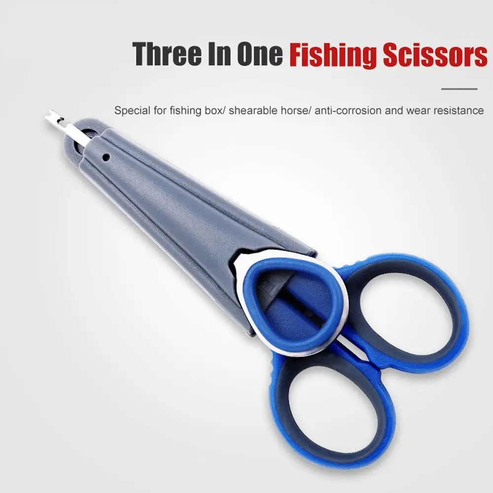 Three In One Fishing Scissors With Decoupling Device Multi-function Stainless Steel Cut Lead Skin Fishing Pliers Line Cutter
Three In One Fishing Scissors With Decoupling Device Multi-function Stainless Steel Cut Lead Skin Fishing Pliers Line Cutter
