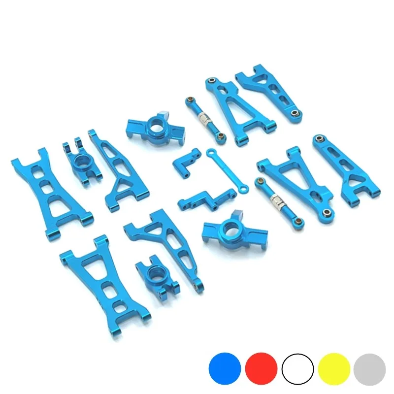 Металлический передний и задний подвесной рычаг MJX H16 16207 16208 16209 16210, комплект звеньев Кубка руля, 1/16, обновленный комплект детали для радиоуправляемого автомобиля
Металлический передний и задний подвесной рычаг MJX H16 16207 16208 16209 16210, комплект звеньев Кубка руля, 1/16, обновленный комплект детали для радиоуправляемого автомобиля