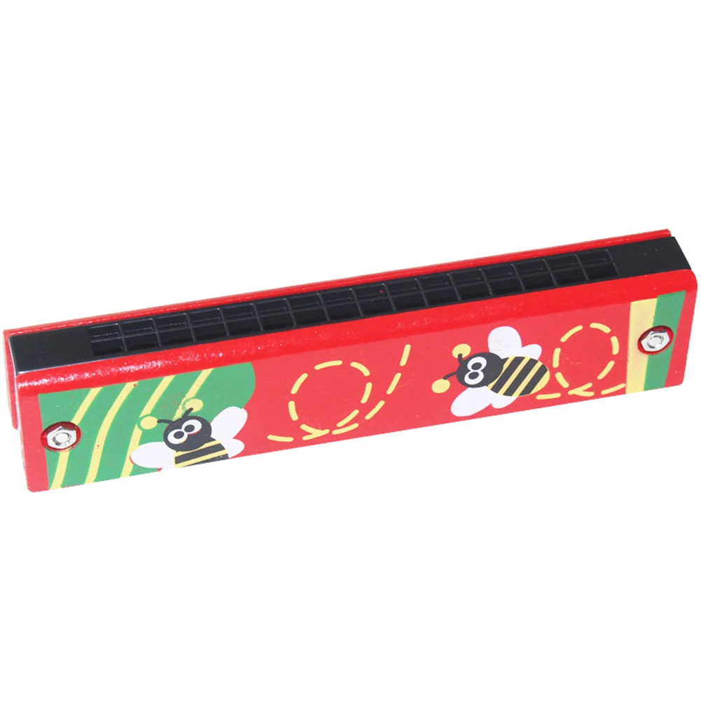 16 Holes Wooden Harmonica Cute Cartoon Mouth Organ Musical Instrument Kids Music Instrument Educational Toy Gift
16 Holes Wooden Harmonica Cute Cartoon Mouth Organ Musical Instrument Kids Music Instrument Educational Toy Gift