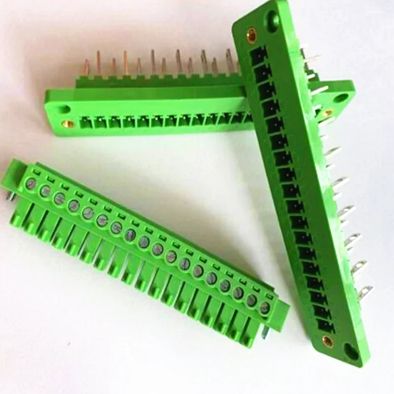 10sets 15EDGWB+KM-3.81mm Through-wall plug-in terminal block with flanged fixed panel connector row line arc
10sets 15EDGWB+KM-3.81mm Through-wall plug-in terminal block with flanged fixed panel connector row line arc
