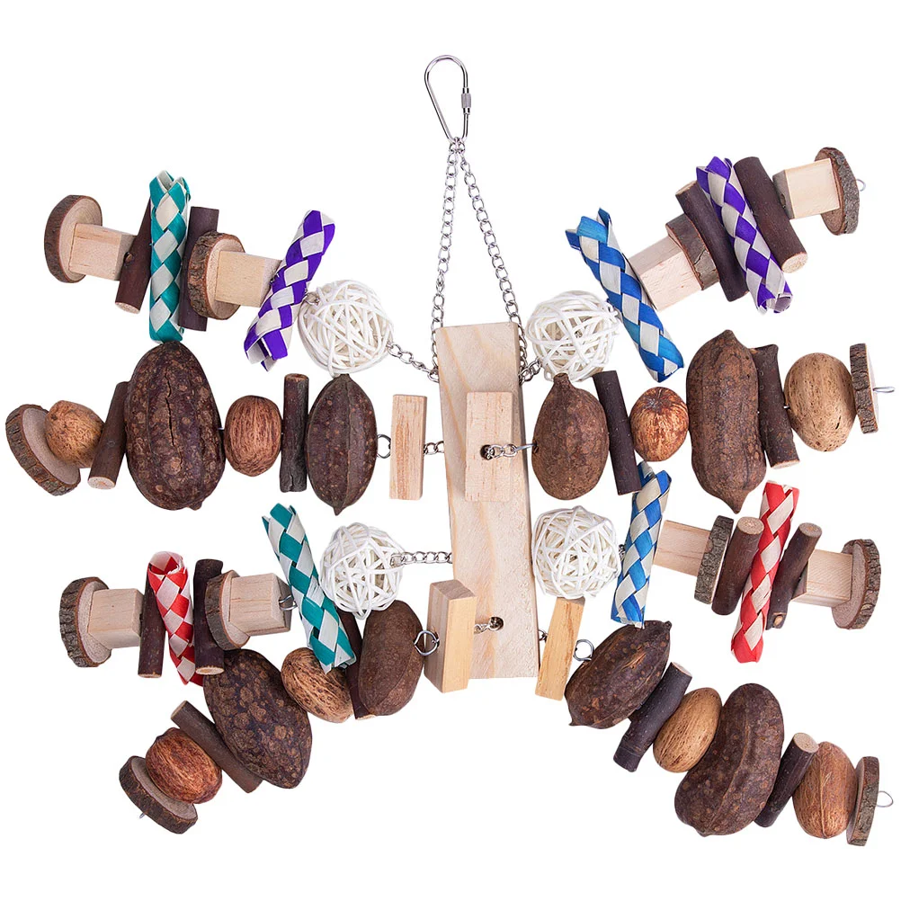 Bird Parrot Cage Parakeet Swingwood Wooden Parrots Stand Perch Hanging Climbing Chewing Cockatiel Supplies Suspending Chew
Bird Parrot Cage Parakeet Swingwood Wooden Parrots Stand Perch Hanging Climbing Chewing Cockatiel Supplies Suspending Chew